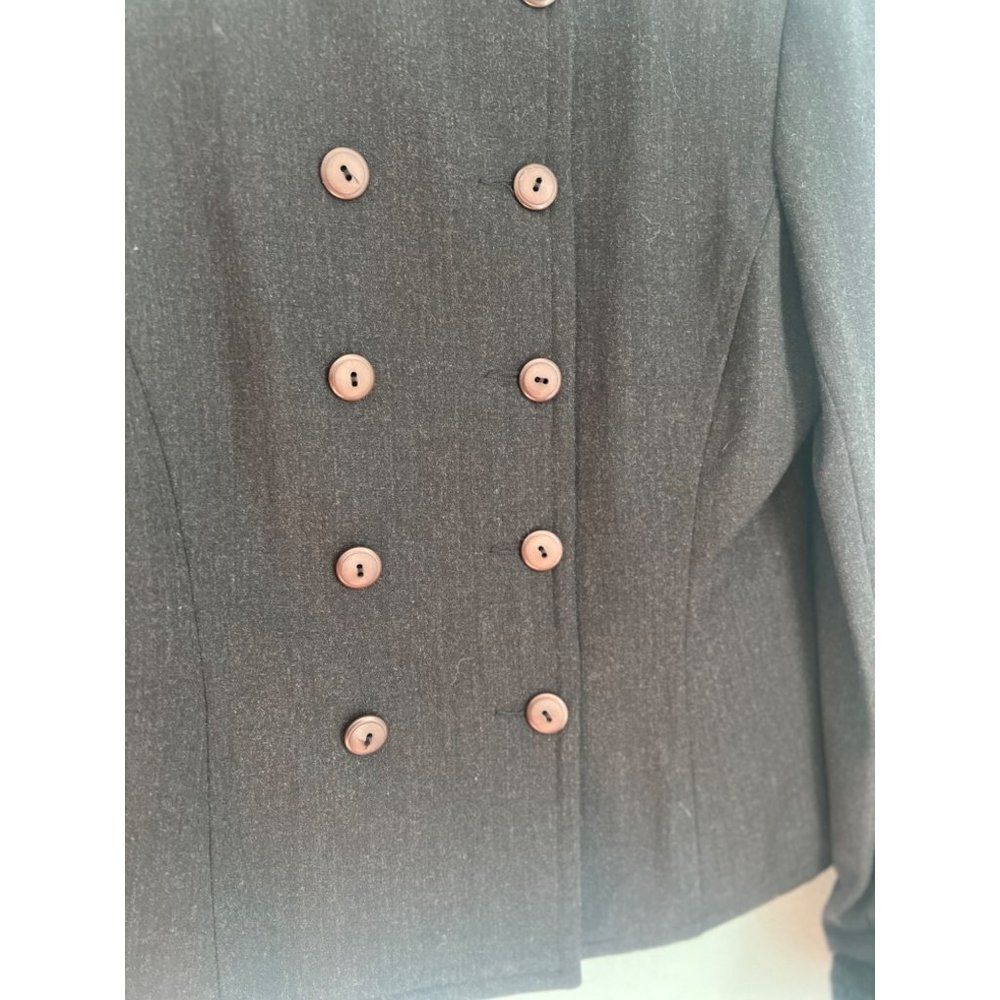 Vintage Noviello bloom suit jacket‎ size 6 - Picture 3 of 7